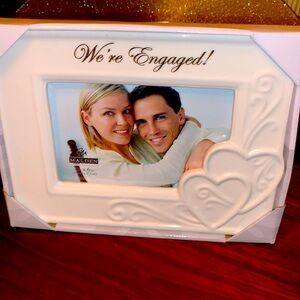 Glass picture frame 4x6 brand new !!